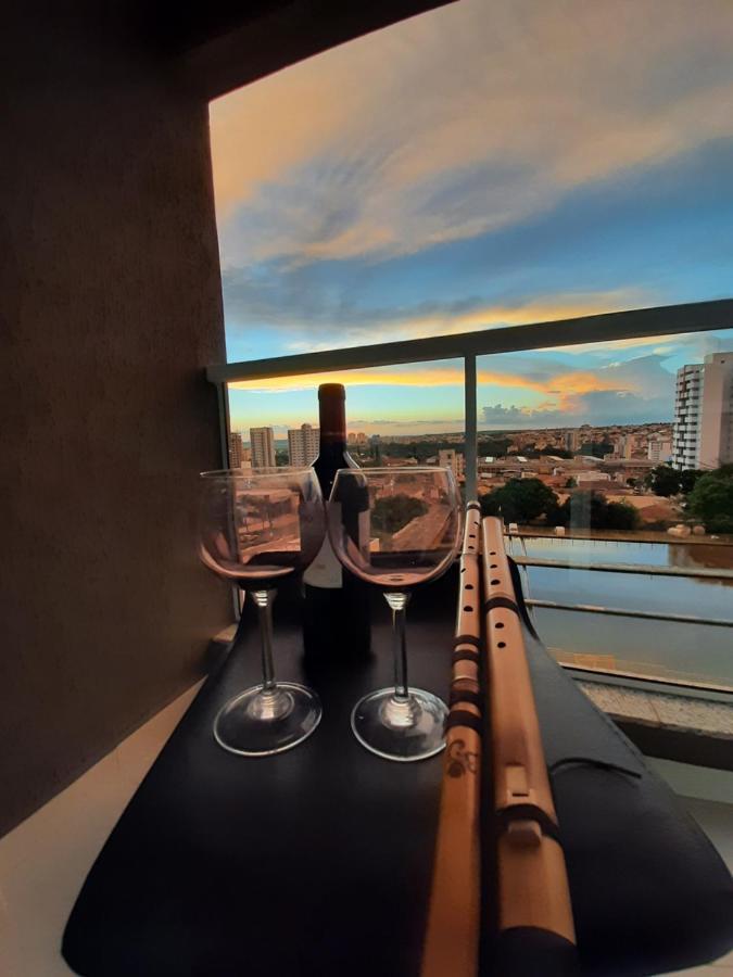 VIKINGS- Alto Padrão, Apto Rústico com conforto,Wifi e vista incrivel máx 4 São Carlos Esterno foto