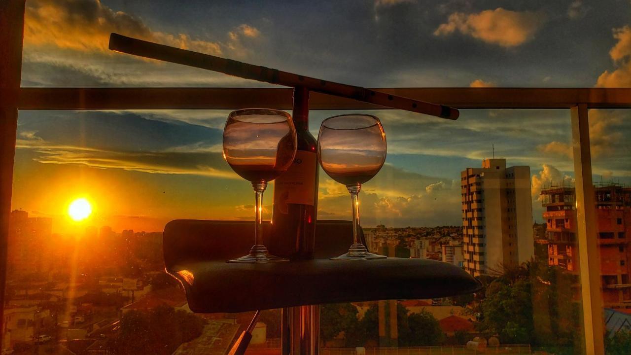 VIKINGS- Alto Padrão, Apto Rústico com conforto,Wifi e vista incrivel máx 4 São Carlos Esterno foto
